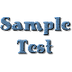 Sample Test