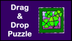 Shamrock Drag & Drop Puzzle - 