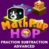 MathPup Hop Fraction Subtracti