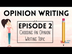 Opinion Writing: Brainstorming