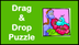 Dinosaur Drag & Drop Puzzle - 