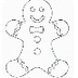 Gingerbread Man Online Colorin