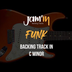 Funk Guitar Backing Track in C