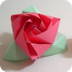Origami Magic Rose Cube (Valer