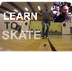 First time skating - Striding