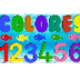 Los números y colores para niñ