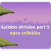 Nessy Syllable Division Chapte