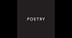 Poetry Magazine- FREE