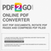 Conversor de PDF en