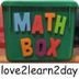 love2learn2day: Workboxes: Mat