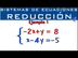 Sistemas de ecuaciones 2x2 | M