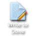 Write to Done