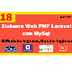 Sistema web PHP con laravel y 