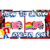 How To Draw The Nyan Cat 