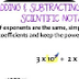 Scientific Notation - Addition
