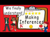Inferences | Making Inferences