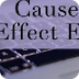 Cause and Effect Essay 