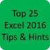 Top 25 Excel 2016 Tips