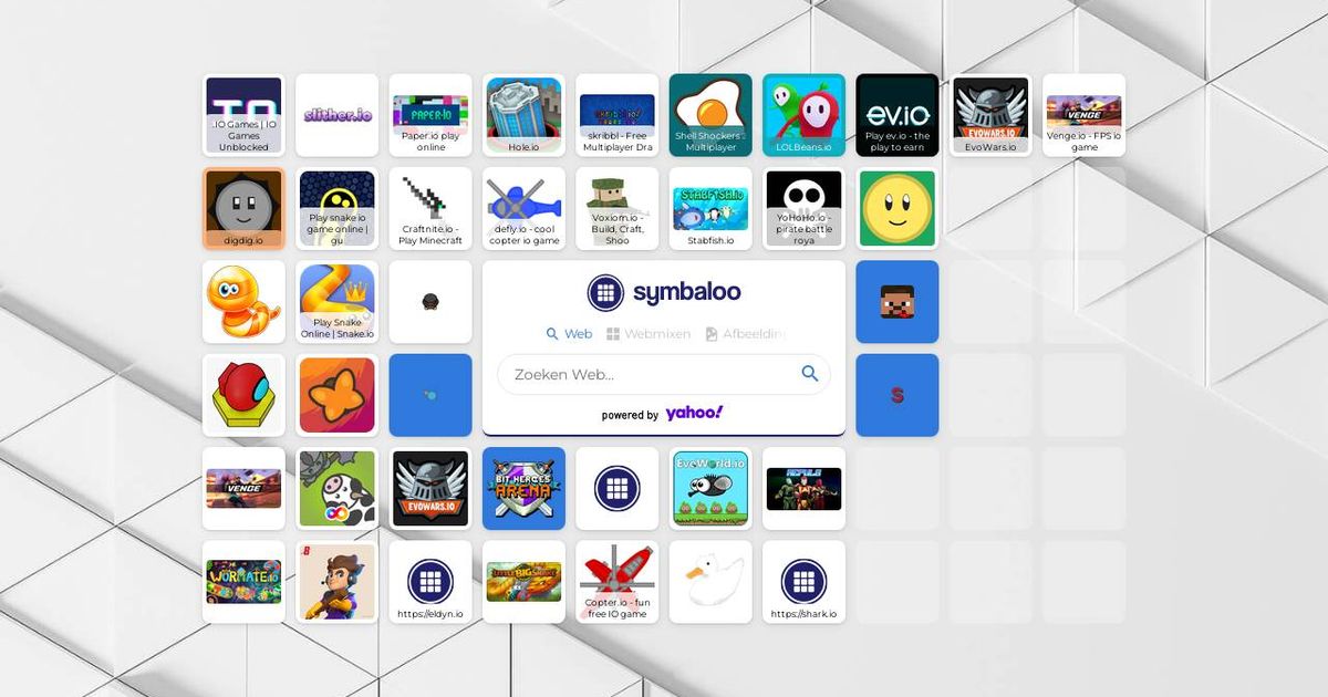 Io games unblocked symbaloo library