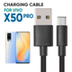 Vivo X50 PVC Charger Cable