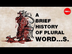 A brief history of plural word