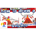 How To Draw A Volcano - YouTub