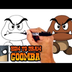 How to Draw Goomba | Super Mar