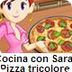 Cocina con Sara: Pizza tricolo