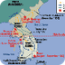 Korean War Map with Battles