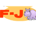 F to J - Alphabet Games