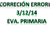 Correc.Errores Eval 3/12/14