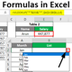 Learn Break Down Excel Formula