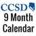CCSD 9 month calenda