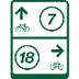 Fiets knooppunten