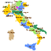 kart van italie 