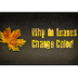Why Leaves Change Color