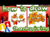 How To Draw Happy Thanksgiving