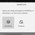 Migrate Squarespace to WordPre