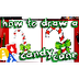 How To Draw A Candy Cane 