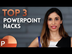 3 PowerPoint HACKS for INSTANT