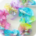 Coffee Filter Easter Wreath