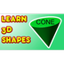 Learn 3D Shapes - CONE - Fun k