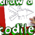 How To Draw A Crocodile (for y