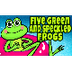 Five Green and Speckled Frogs 