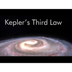 Kepler's Third Law of Motion
