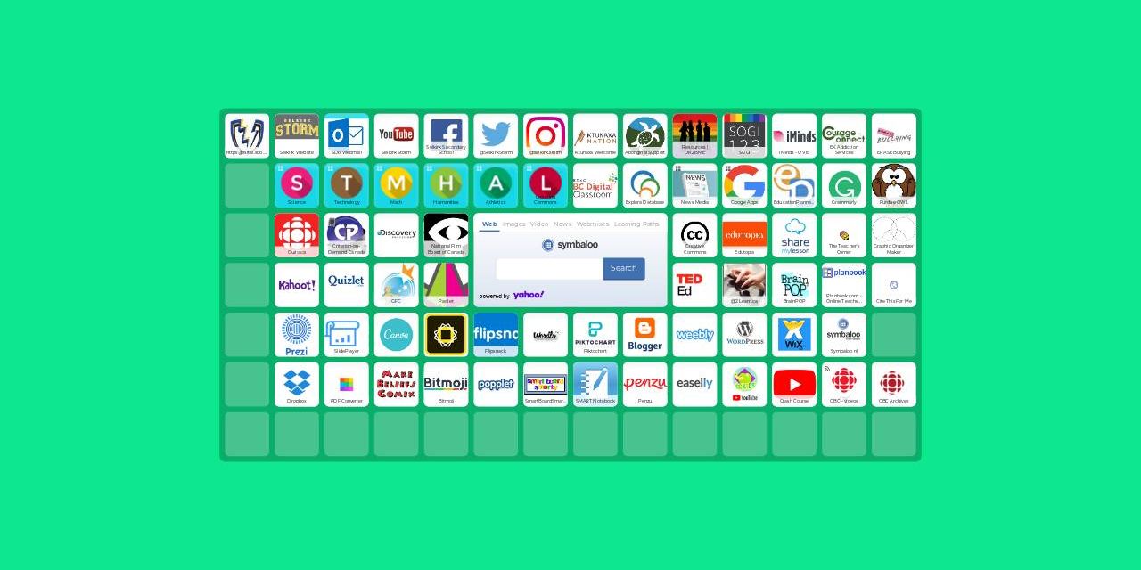Selkirk Secondary - Symbaloo Library