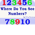 Where Do You See Numbers