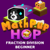 MathPup Hop Fraction Division