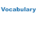 1st Vocabulary in Context
