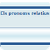 QV - Els pronoms relatius